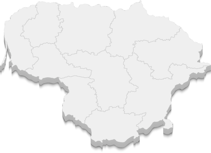KOPŽI skyriai Lietuvoje